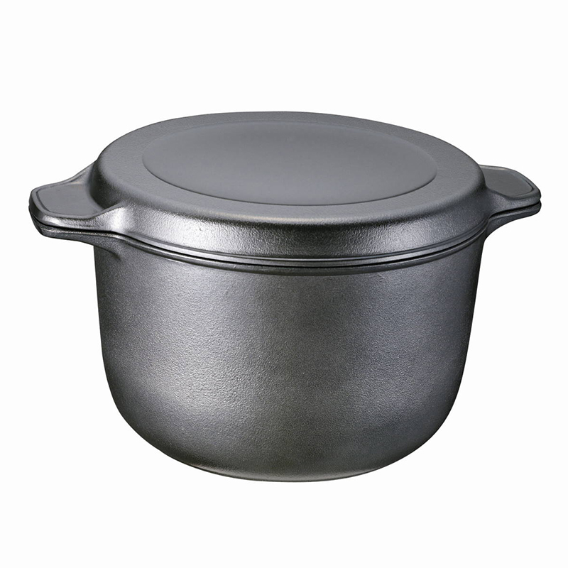 【日本極味鍋】100%日本製-不沾特深型鍋22CM(黑) - 上蓋可當煎烤盤